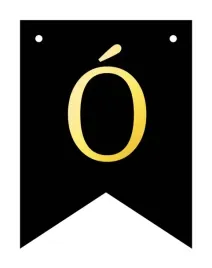 baner-czarno-zloty-diy-czarny-ze-zlota-litera-flagi-12-x-16-cm-litera-o