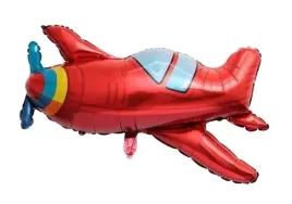 balon-foliowy-czerwony-samolot-urodziny-35-x-20-cm