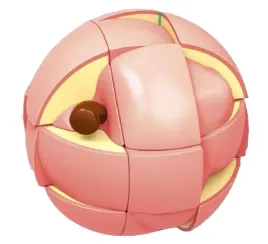 kostka-logiczna-owoc-brzoskwinia-3x3-cube-lamiglowka-ukladanka-prezent