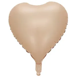 balon-foliowy-bezowy-serce-matowe-bezowe-45-cm-wesele-slub-chrzest-komunia