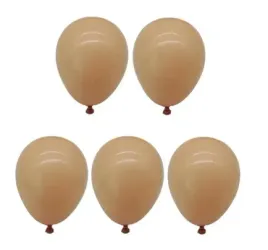 balony-pastelowe-urodzinowe-brazowy-5-cali-5-szt