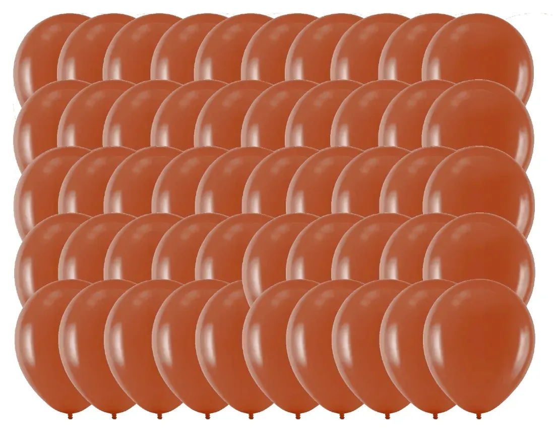 balony-pastelowe-brazowe-ciemny-braz-5-cali-50-szt