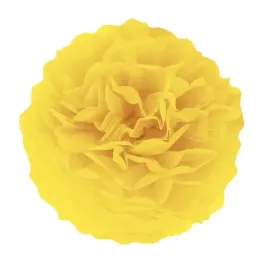 kula-zolta-dekoracja-pompon-bibulowy-party-15-cm