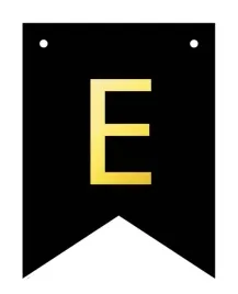 baner-czarno-zloty-diy-czarny-ze-zlota-litera-flagi-12-x-16-cm-litera-e