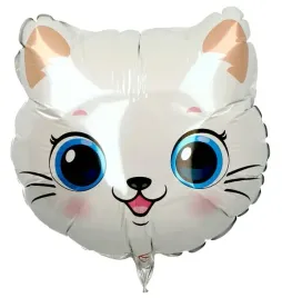 balon-foliowy-bialy-kotek-urodziny-roczek-21-cm-przyjecie-glowa-zwierzeta