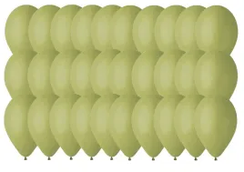 balony-lateksowe-30-szt-oliwkowe-10-cali-urodziny-zielone-wesele-chrzest