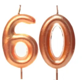 swieczki-na-tort-60-urodziny-rose-gold-metaliczne-rozowe-zloto-przyjecie
