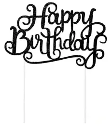 topper-toper-happy-birthday-czarny-na-tort-brokatowy-urodziny-urodzinowy