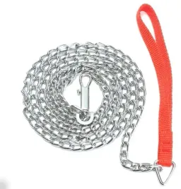 smycz-lancuch-122-cm-dla-malego-pieska-psa-czerwona-lancuchowa-na-spacery
