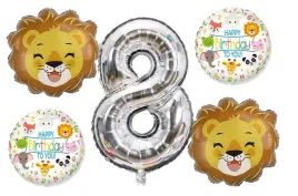 balony-na-osme-cyfra-8-urodziny-zwierzeta-lew-przyjecie-urodzinowe-osiem