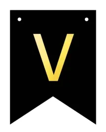 baner-czarno-zloty-diy-czarny-ze-zlota-litera-flagi-12-x-16-cm-litera-v