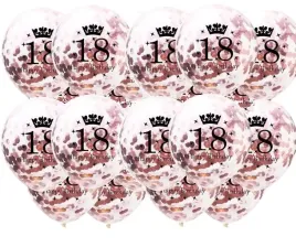 zestaw-balonow-18-urodziny-konfetti-rose-gold-rozowe-zloto-30cm-10-sztuk