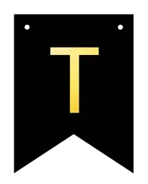 baner-czarno-zloty-diy-czarny-ze-zlota-litera-flagi-12-x-16-cm-litera-t