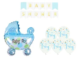 zestaw-balonow-niebieski-baby-shower-chlopiec-blekitne-balony-baner-wozek