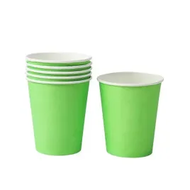 kubki-kubeczki-papierowe-zielone-urodziny-roczek-przyjecie-jednorazowe-eko