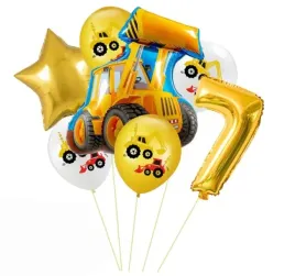 zestaw-balonow-siodme-7-urodziny-pojazdy-koparka-maszyny-budowlane-siedem
