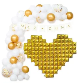 girlanda-balonowa-biala-zlota-sciana-maz-zona-slub-wesele-konfetti-serce