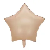 balon-foliowy-bezowy-gwiazda-matowa-bezowa-45-cm-urodziny-wesele-chrzest
