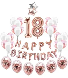 zestaw-balony-na-18-urodziny-osiemnastka-rose-gold-rozowe-zloto-balonow