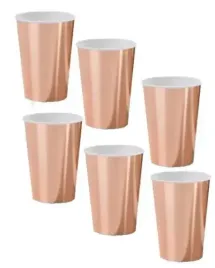 kubki-papierowe-rose-gold-250ml-6-szt-urodziny-kubeczki-rozowe-zloto-party