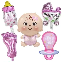 balony-foliowe-baby-shower-dziewczynka-zestaw-girl-chrzest-rozowe-roczek