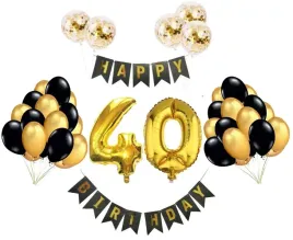 zestaw-balony-40-urodziny-czterdziestka-zlote-czarne-baner-konfetti-balonow