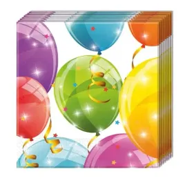 papierowe-serwetki-urodziny-20-szt-balony-roczek-przyjecie-kolorowe-eko
