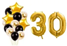 zestaw-balony-30-urodziny-trzydziestka-konfetti-balonow-zlote-czarne-hel