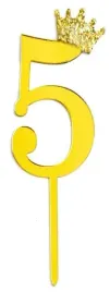 topper-toper-na-tort-urodziny-5-dekoracja-zloty-cyfra-piec-piate-rocznica