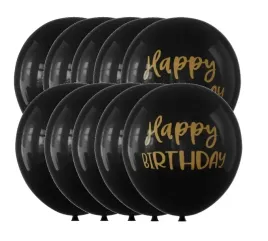 balony-lateksowe-urodzinowe-czarne-zlote-happy-birthday-30-cm-zestaw-10-szt