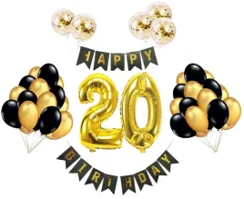 zestaw-balony-20-urodziny-dwudziestka-zlote-czarne-baner-konfetti-balonow