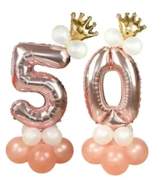 zestaw-balonow-urodziny-cyfra-50-rose-gold-korona-rozowe-zloto-urodzinowe