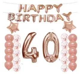 zestaw-balony-urodziny-40-czterdziestka-rose-gold-rozowe-zloto-balonow-hel