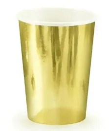 kubki-papierowe-zlote-250-ml-6-szt-urodziny-metaliczne-kubeczki-panienski