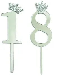 topper-toper-na-tort-urodziny-18-dekoracja-srebrny-osiemnastka-metaliczne