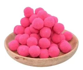 pomponiki-dekoracyjne-rozowe-okragle-120szt-10mm