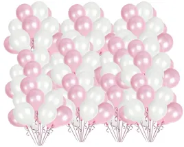 balony-metaliczne-rozowe-biale-wesele-urodziny-100-szt-lateksowe-chrzest
