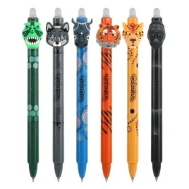 coolpack-dlugopis-szkolny-sciearalny-automatyczny-6-sztuk-animals-zestaw