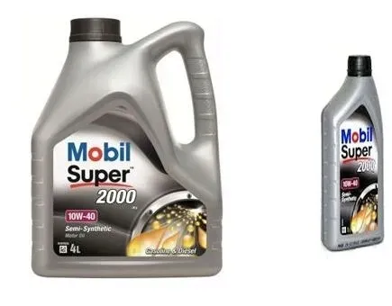 Olej PÓŁSYNTETYK Mobil Super 2000 10W40 10w-40 5L