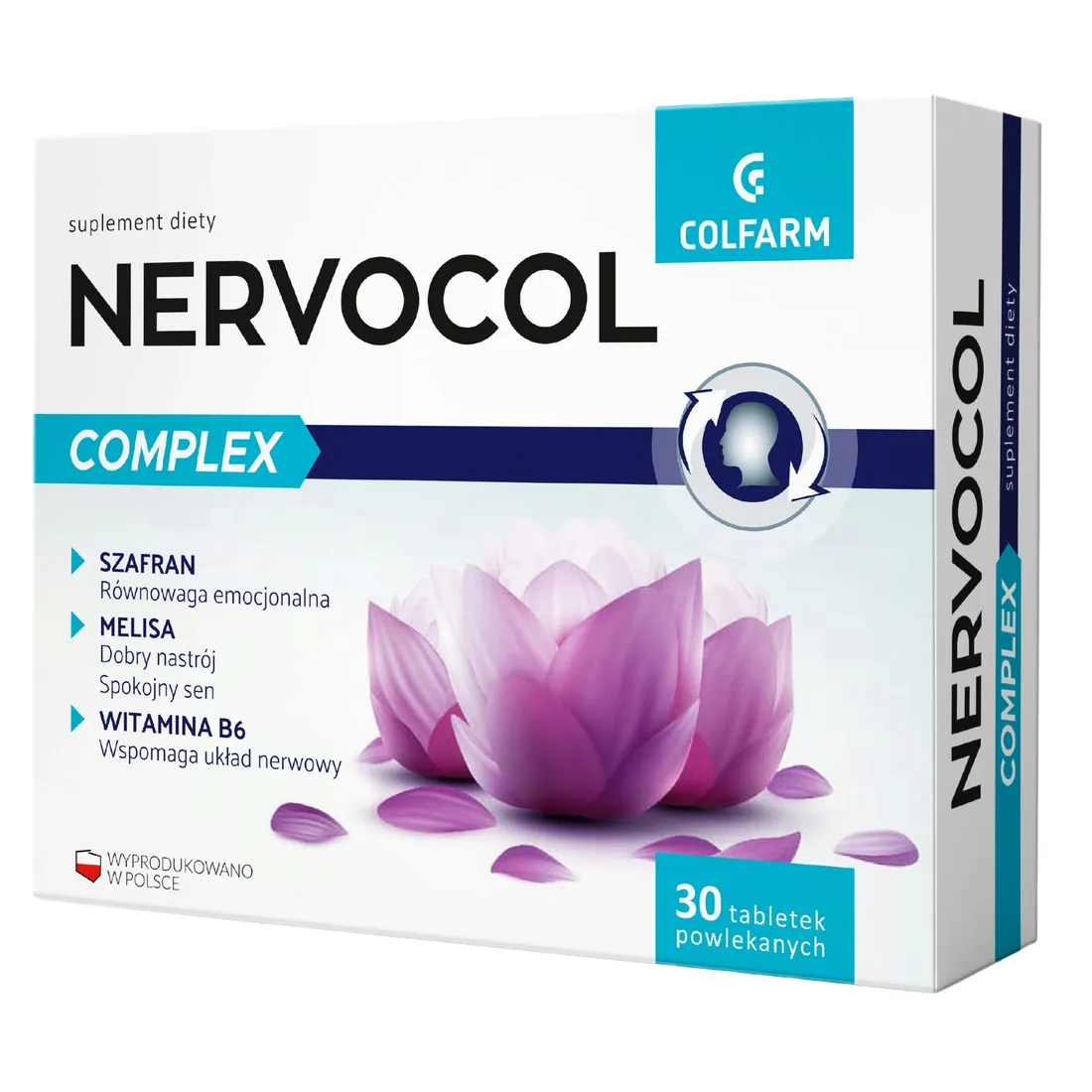 nervocol-complex-colfarm-30-tabletek-data-przydatnosci-31-12-2027-r
