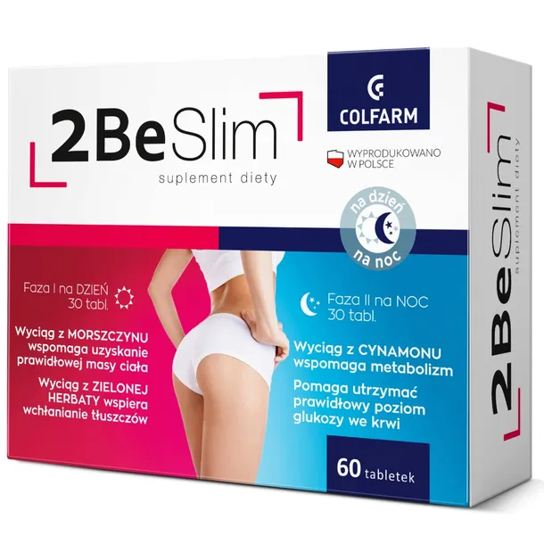 Colfarm 2Be Slim, 60 tabletek , Data przydatności: 30.04.2028 r.