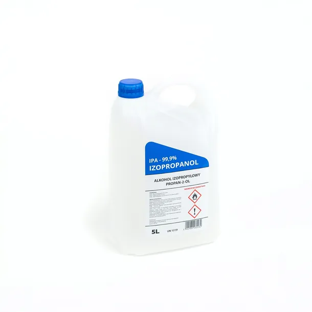 ALKOHOL IZOPROPYLOWY IPA 99,9% CZYSTY 5L.