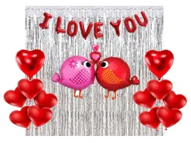 zestaw-balonow-na-walentynki-ptaszki-serca-czerwone-kurtyna-srebrna-wesele