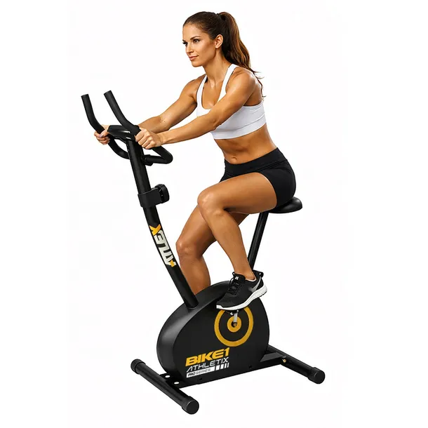 Rower treningowy XL ćwiczeń Athletix Magnetyczny Stacjonarny h119cm!  BIKE1