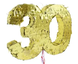 piniata-cyfra-30-metaliczna-zlota-foliowa