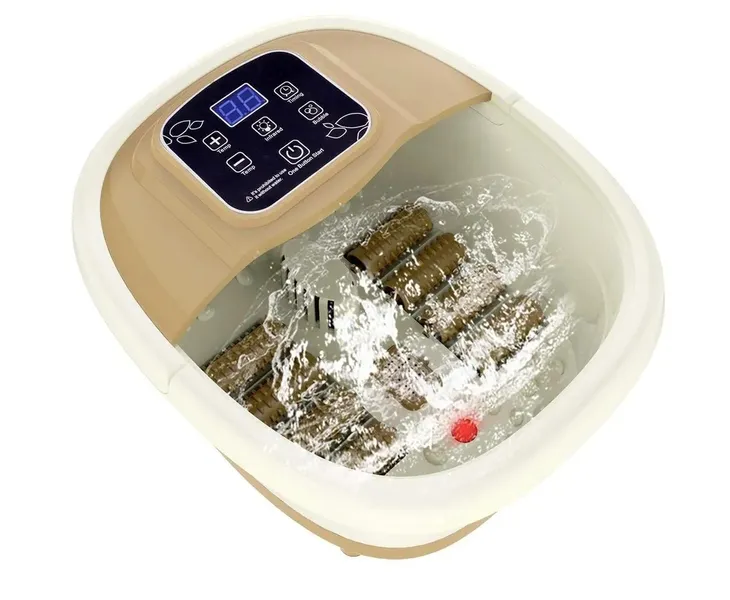 MASAŻER WODNY DO STÓP PODCZERWIEŃ 500W LCD 8ROLEK