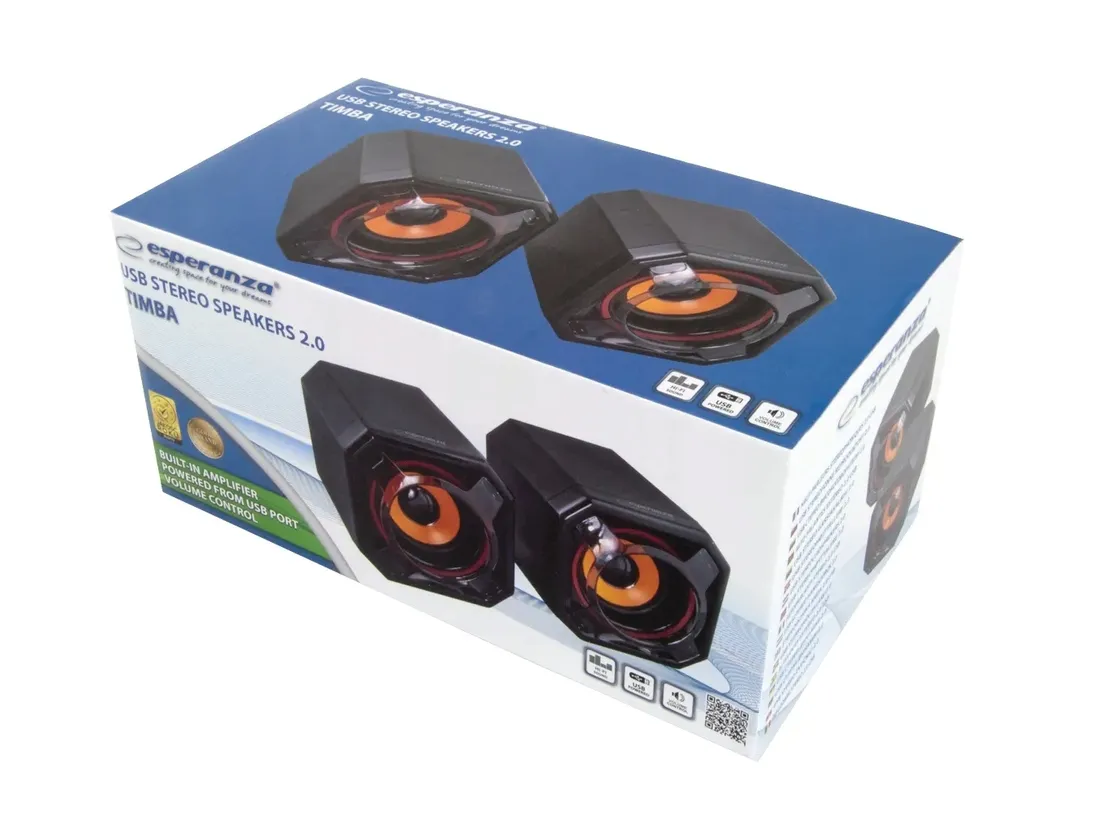 glosniki-2-0-usb-5w-esperanza-timba-stan-nowy