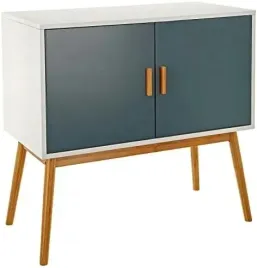 komoda-szafa-szafka-regal-skandynawska-biala-dwoje-drzwi