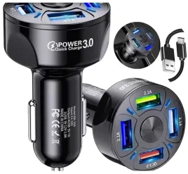 ladowarka-do-auta-4x-usb-pd-qc-3-0-do-telefonu-kabel-szybkie-ladowanie