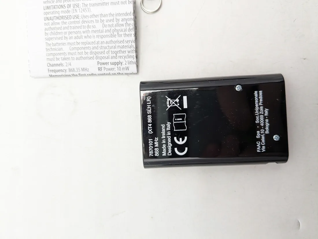 nadajnik-faac-xt4868slhblack-stan-powystawowy